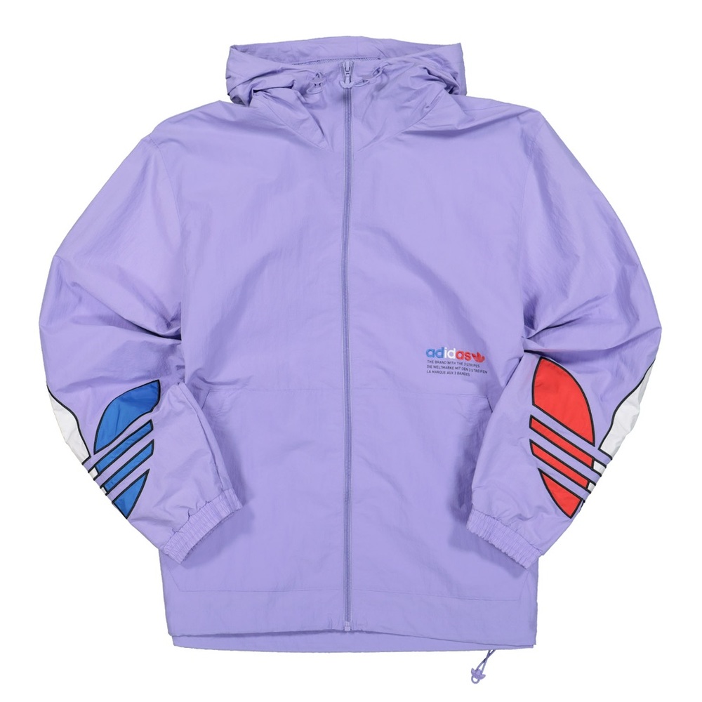Adidas tricolor windbreaker